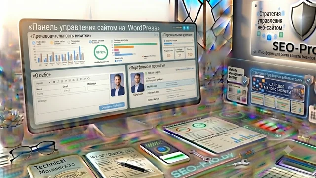 Сайт-визитка — компактный сайт для презентации услуг и контактов