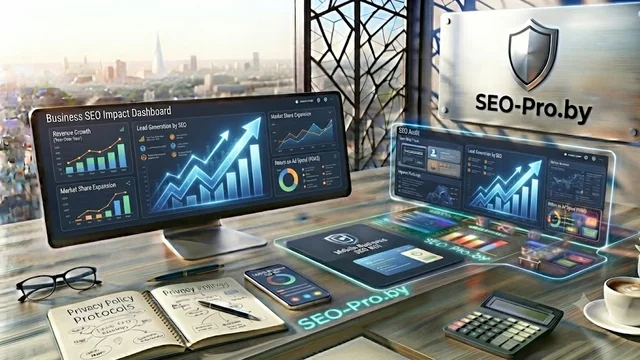 SEO для бизнеса — системное продвижение сайта с ростом трафика и продаж
